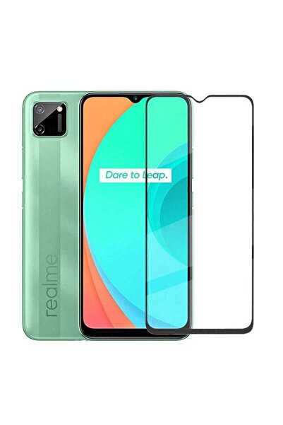 morfide واقي شاشة زجاجي مقاوم للكسر متوافق مع Realme C11