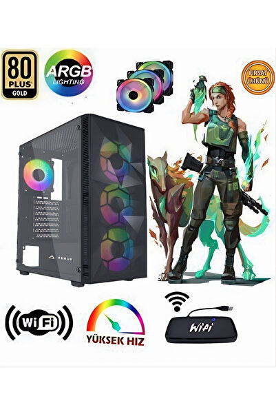 Gaming Game Intel Core i3 12100F 16 GB Ram 512 GB Nvme SSD 8 GB ARC A750 Masa...