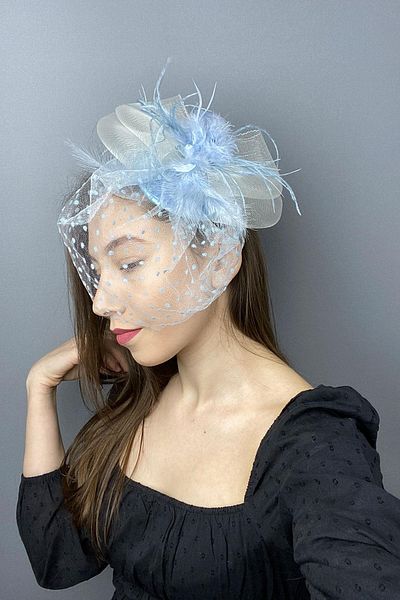 Hayalperest boncuk Polka Dot Voilet Wedding And Party Hat
