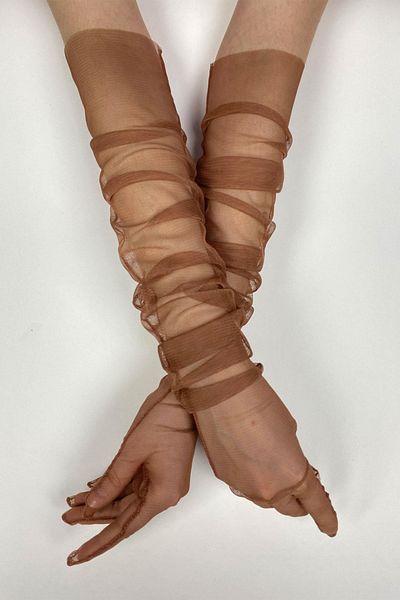 Hayalperest boncuk 10 Pieces Bridal Tulle Gloves - for Wedding/Wedding/Party
