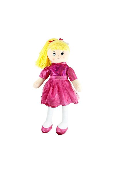 VARDEM OYUNCAK Ay950C Shiny Dressed Cloth Doll 50 cm - 1 Piece in Stock Ship