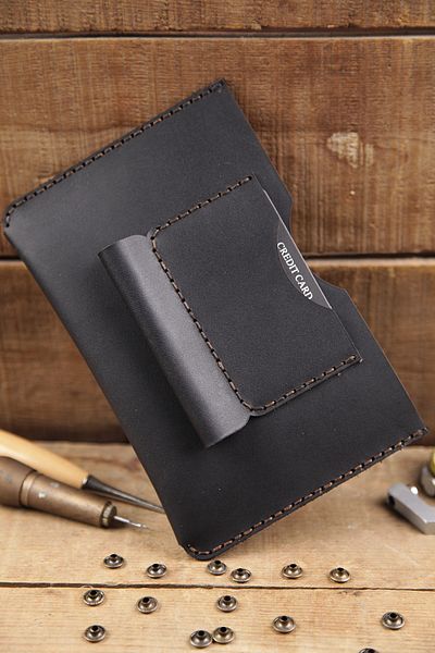 New Coast Leather 1900's Ръчно изработен калъф за тефтер A6 от естествена кожа