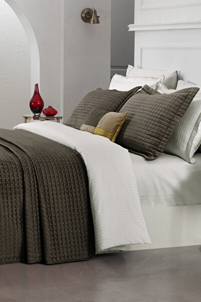 Sarev Dustin Beige Double Bedspread Set