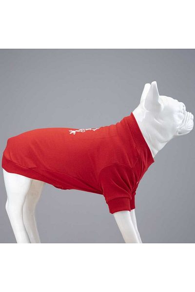 Lindodogs Flex Merry Christmas Dog T-shirt