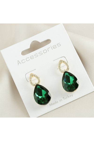 CADI BOUTİQUE Trend Earrings with Drop Stones