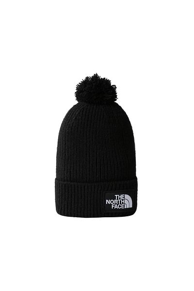 THE NORTH FACE Černá Tnf Logo Box Pom Beanie - Nf0A3Fn3Jk31