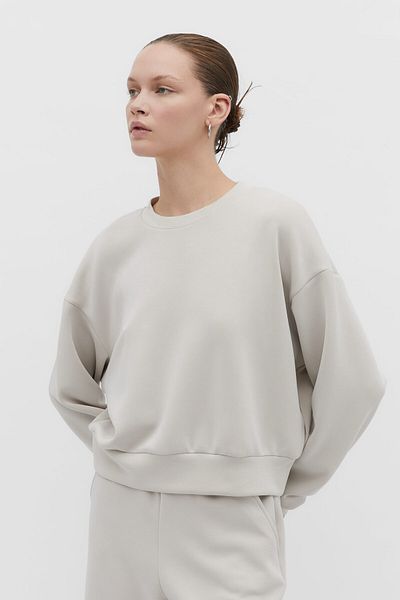 Stradivarius Soft Texture Modal Sweatshirt