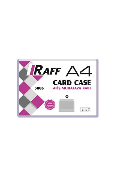Raff A4 Placard Housing Container 10 Pieces