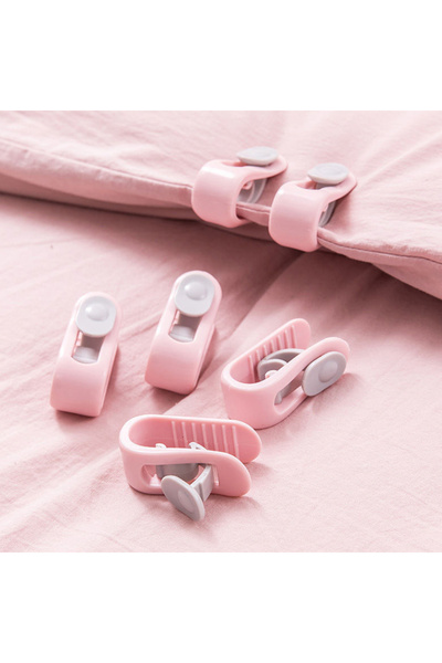 gaman 4 Pieces Duvet Cover Blanket Quilt Bedding Cover Pillow for Fixator Holder Buckle Clip