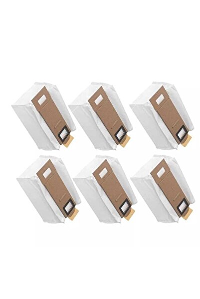 srfn ticaret 6 τεμάχια συμβατές σακούλες σκόνης για το Roborock T7