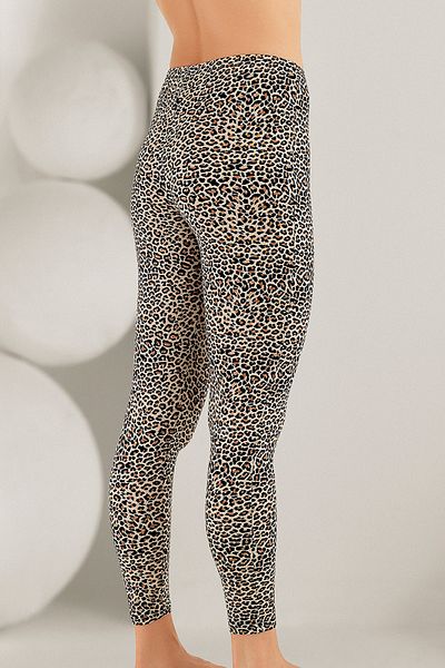 Şahinler Colanți lungi leopard de damă Mb301-leo
