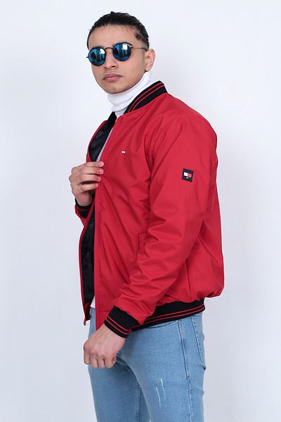a.r.t sportwear Бродирана водоотблъскваща материя с ръкави на пилотско палто бомбардировач