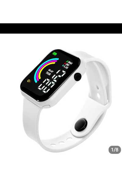 G Sport POLO Beyaz Su Geçirmez Watch Saat (AKILLI SAAT DEĞİLDİR)