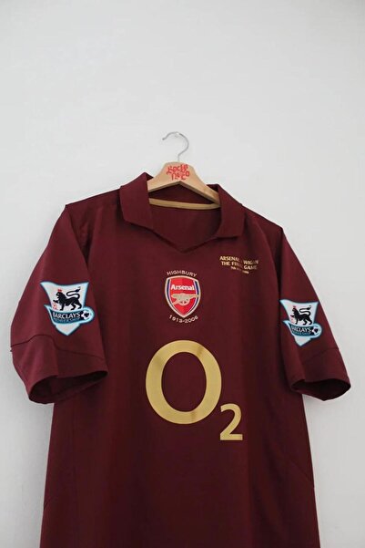 Alaturka Mix Arsenal Henry Nostalji Efsaneler Forması Retro Özel Tasarım