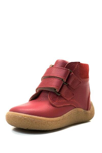 Tuğba Ortopedi 1630 Ortopedik % 100 Hakiki Deri Unisex Bebek Kırmızı Bot