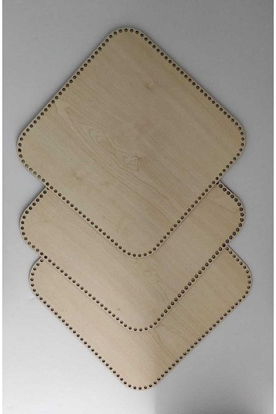 firdevsi hobi wooden basket, tray base-square-33-cm-3pcs-all color available