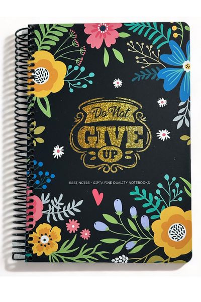 Gıpta GIPTA BEST NOTES HARD COVER SPIRAL 17 * 24 CM 70 GR PAPER 120 YPCHECKED – PATTERN1
