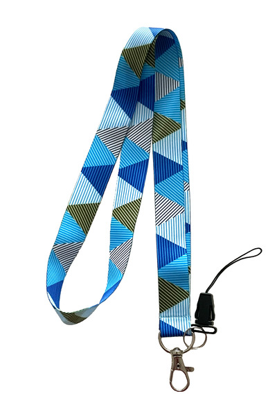 StormiStoretr Mavi Rengarenk Boyun ipi Telefon Askısı