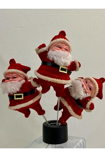 Eva Design Set of 3 Santa Claus Objects / Christmas Objects 13 cm