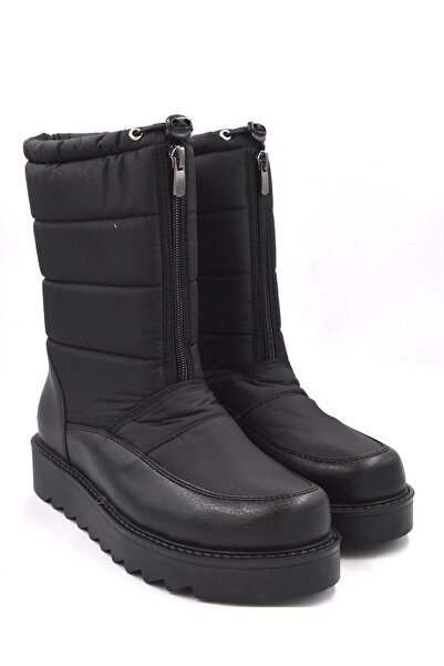Gessi Kadın Siyah El Yapımı, Rahat Günlük Kar Botu