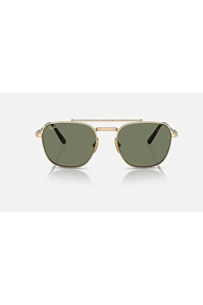 Ray-Ban RB 8258 313852 54 Geometrik Sarı Renkli Unisex Güneş Gözlüğü