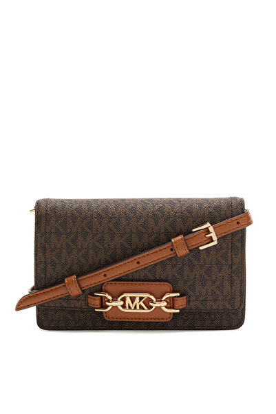 Michael Kors Heather Braune Umhängetasche 32F2G7HC1B-252