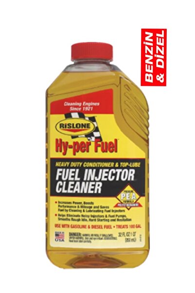 RISLONE HY-PER Fuel Yakıt Enjektör Temizleyici - Kamyon, Otobüs, Ağır Vasıta