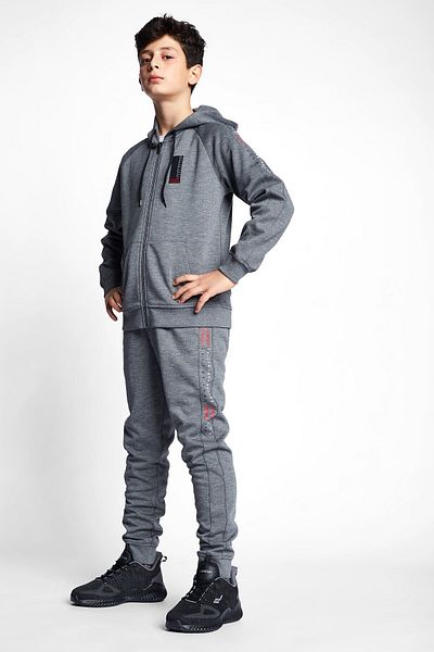 Lescon Children's Zippered Hooded Sweatshirt 22b-3103