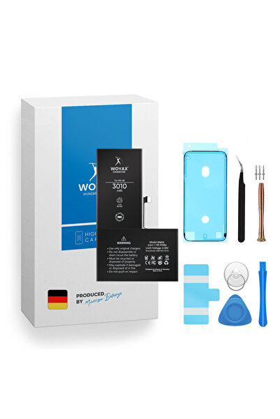 woyax İphone Xs Uyumlu Premium Batarya 3010mah Yüksek Kapasite
