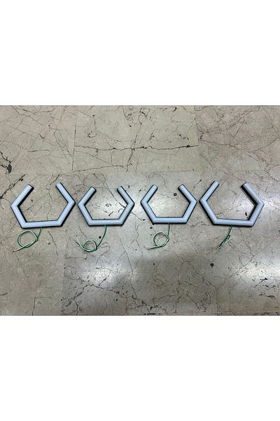 APEXİ BMW 5 SERIES E39 E60 NEW F DESIGN WHITE ANGEL KITS IS 4 PIECES