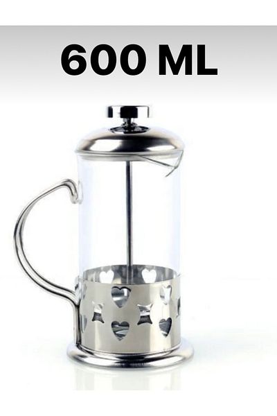 M Mimoza Park 600 ML French Press Filtered Coffee Tea Cold Tea BRAKE PRESS