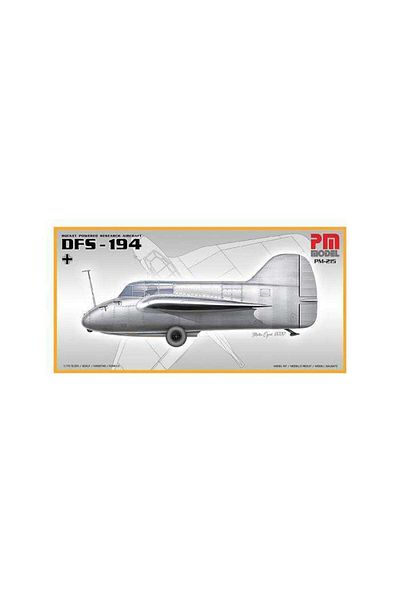 PM Model طائرة نموذجية بمقياس 172 Dfs-194 طائرة بحثية تعمل بالصواريخ NPm-215