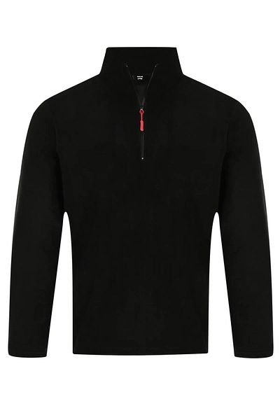 nacar çarşı Unisex Non-Pilling Comfortable Fit Stand-up Collar Cold-Proof Half-Zipper Fleece Sweatshirt