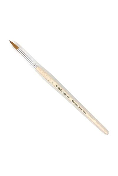 ST. PETERSBURG Kolinsky Sentetik Yuvarlak Uç Fırça N4