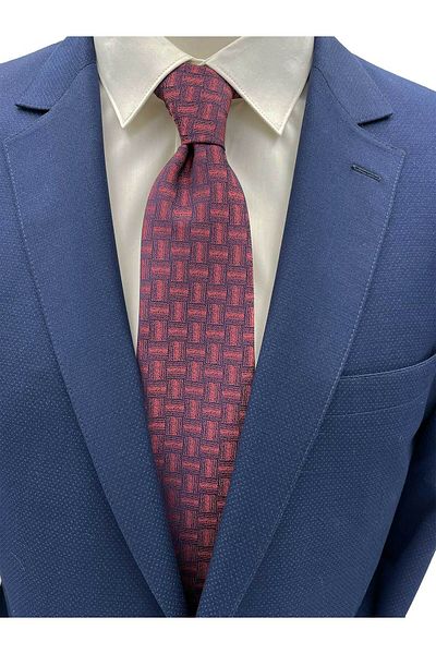 Brianze Copper Patterned Tie