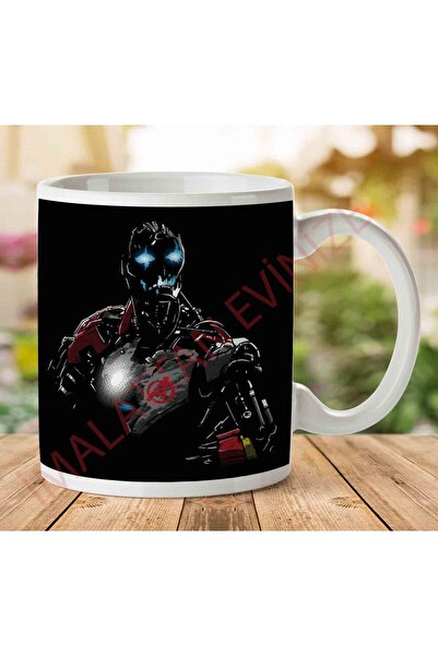 ART HEDİYE Stringless Avengers Iron Man Two Sided Printed Mug