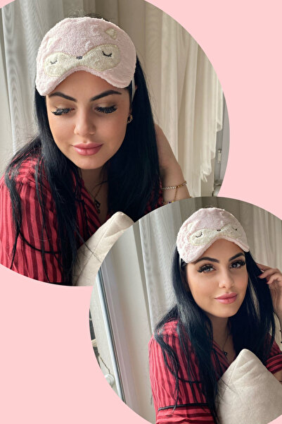 TAKIŞTIR Kuzu Figürlü Uyku Bandı