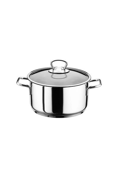 Aryıldız 20x10cm 2 Piece Steel Pot