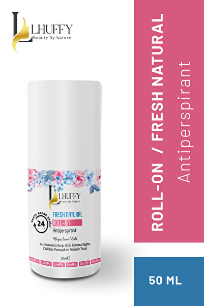 lhuffy ROLL-ON (FRESH NATURAL-ANTİPERSPİRANT) 50 ML