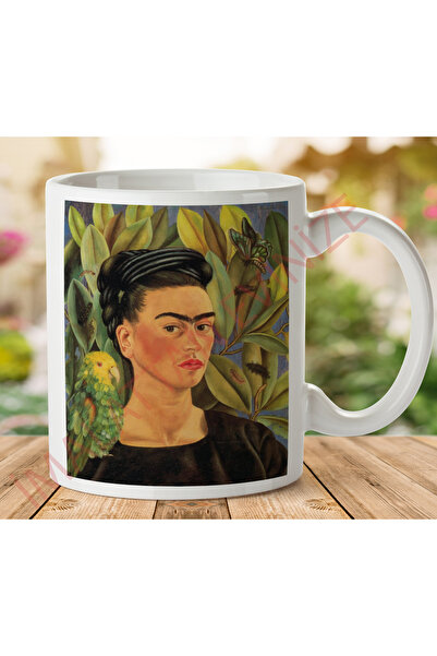 ART HEDİYE KAHLO TABLE Two Sided Printed Mug