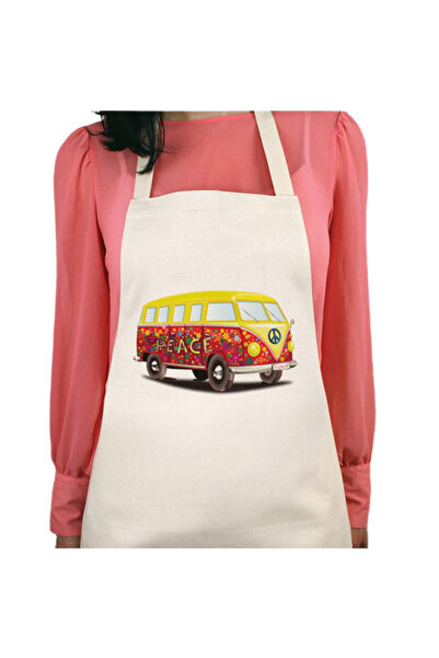 ART HEDİYE مريلة مطبخ قابلة للغسل بطباعة دائمة وطارد للماء من فوسفوس كامبر