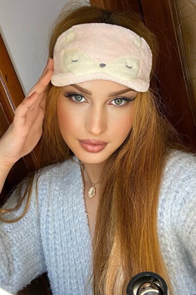 TAKIŞTIR Kuzu Figürlü Uyku Bandı