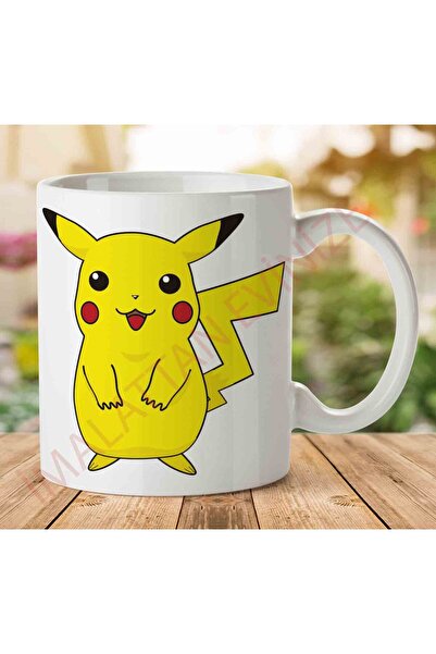 ART HEDİYE 1-1161 كوب بيكاتشو كبير بصري مطبوع على الجانبين