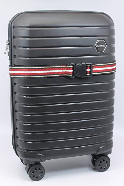 ERDAL DERİ Ζώνη ασφαλείας βαλίτσας με κορδόνι 4 εκ. Ρυθμιζόμενο μήκος ζώνης α...