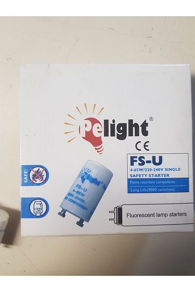 Temiz Fluorescent strarter Fluorescent startel Bagel starter Bagel startel 4-65W 220-240V Fluorescent fuse