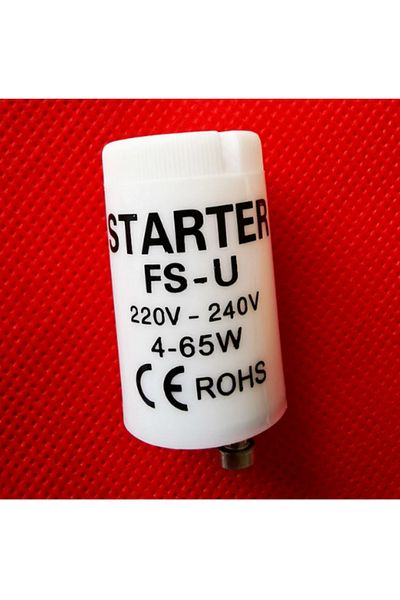 Temiz Fluorescent strarter Fluorescent startel Bagel starter Bagel startel 4-65W 220-240V Fluorescent fuse