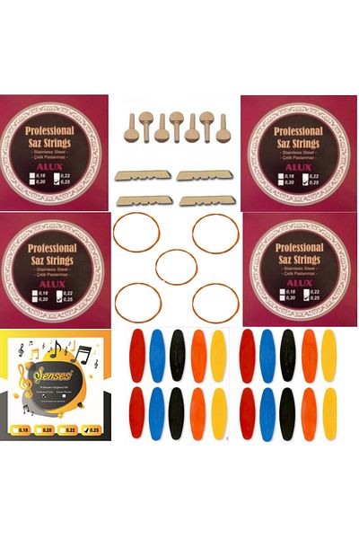 şenses müzik market Şenses Alux 025 Divan Connecting Tool Wire 5 Sets 5 Bambam 7 Tree Auger 20 Pieces Gazette 3 Threshold