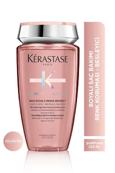 Kerastase Chroma Absolu Bain Riche Boyalı Saçlar Için Besleyici Ve Koruyucu Ş...