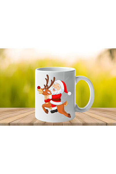 GünayStore كوب سانتا كلوز والغزال لعيد الميلاد للعام الجديد