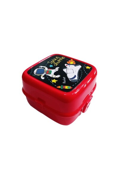 Piano Piano Figured Feeding Bowl Set – Space Shuttle